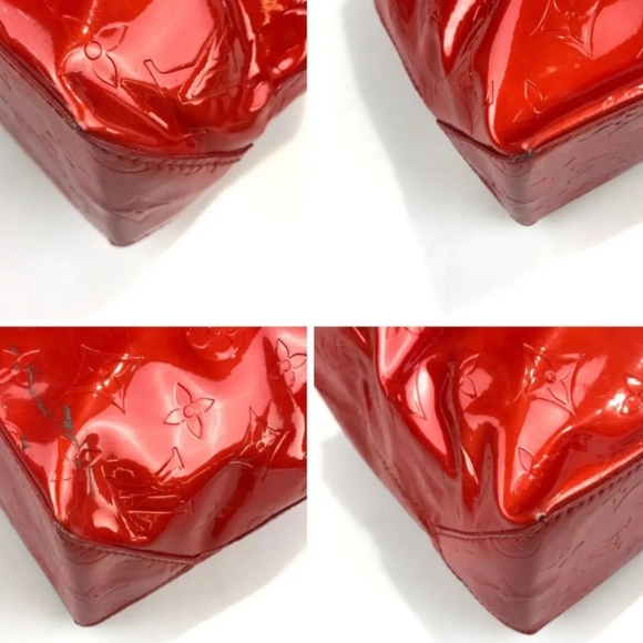 LV Red Vernis small PM - Picture 9 of 10